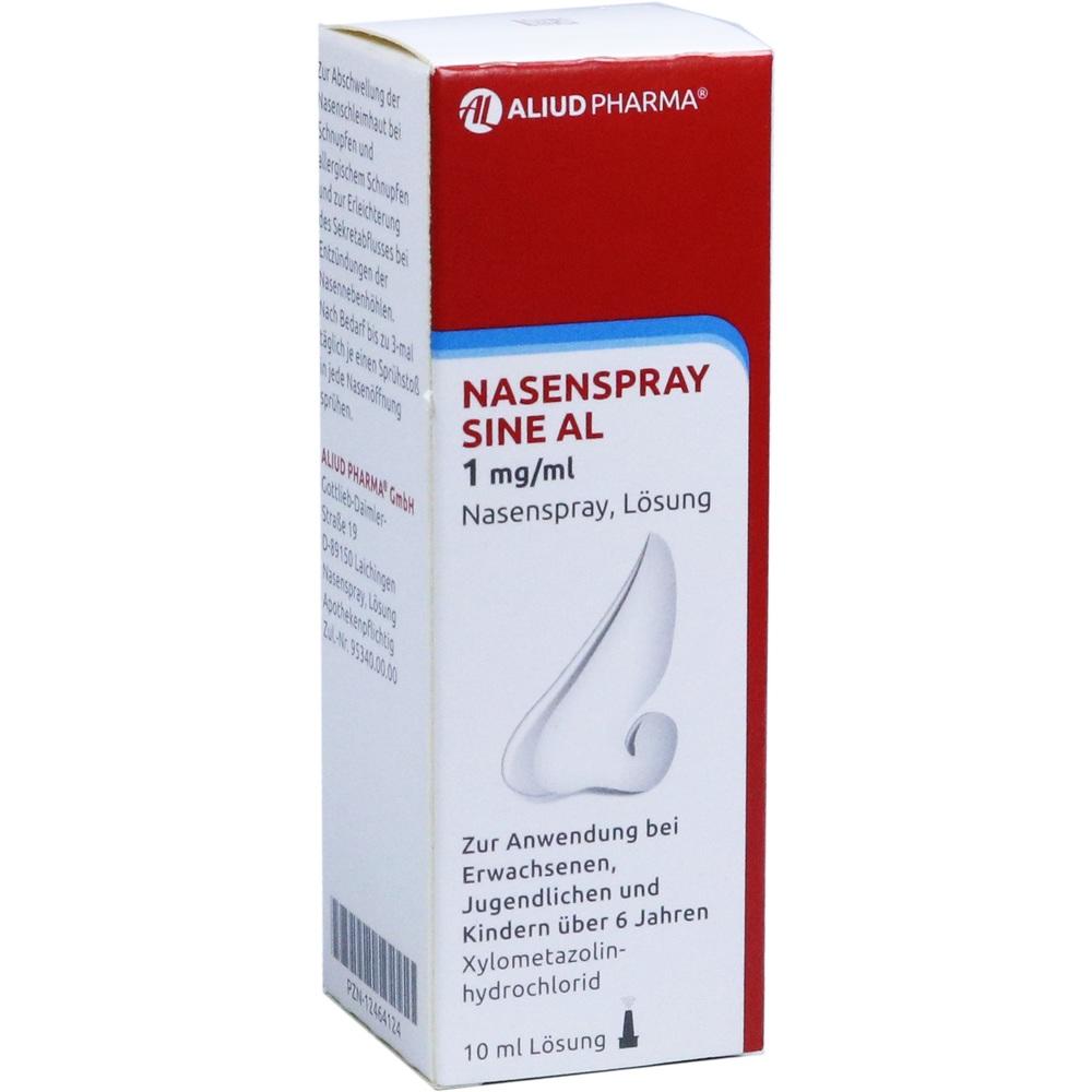 Nasenspray sine AL 1 mg / ml bei Schnupfen