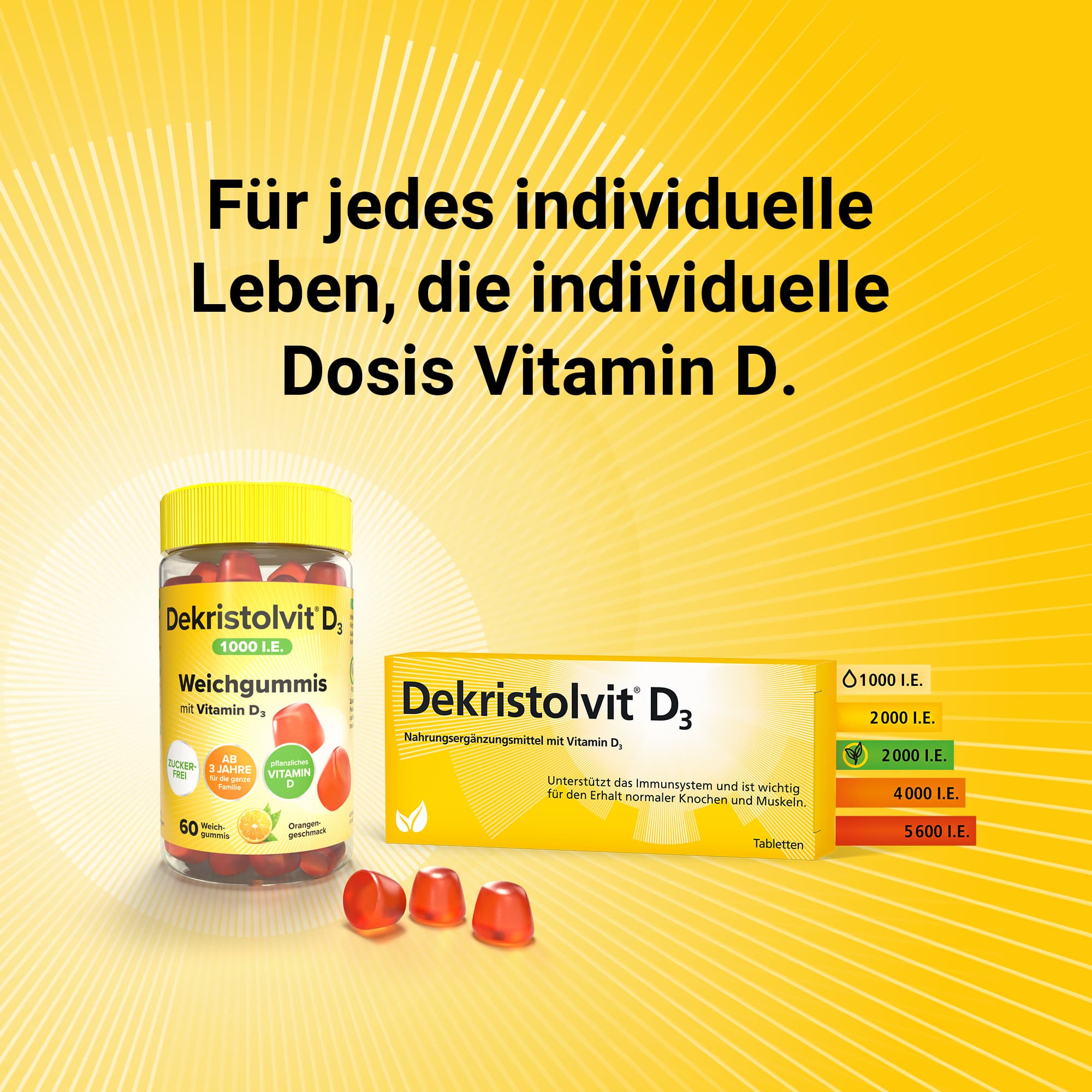 Dekristolvit D3 2000 I.E.  120 St Tabletten