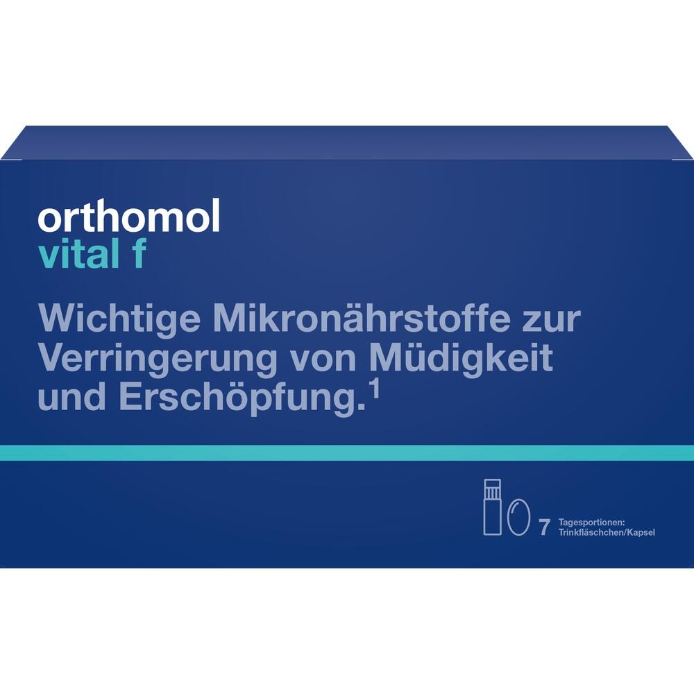 orthomol vital f 7 St Trinkampullen