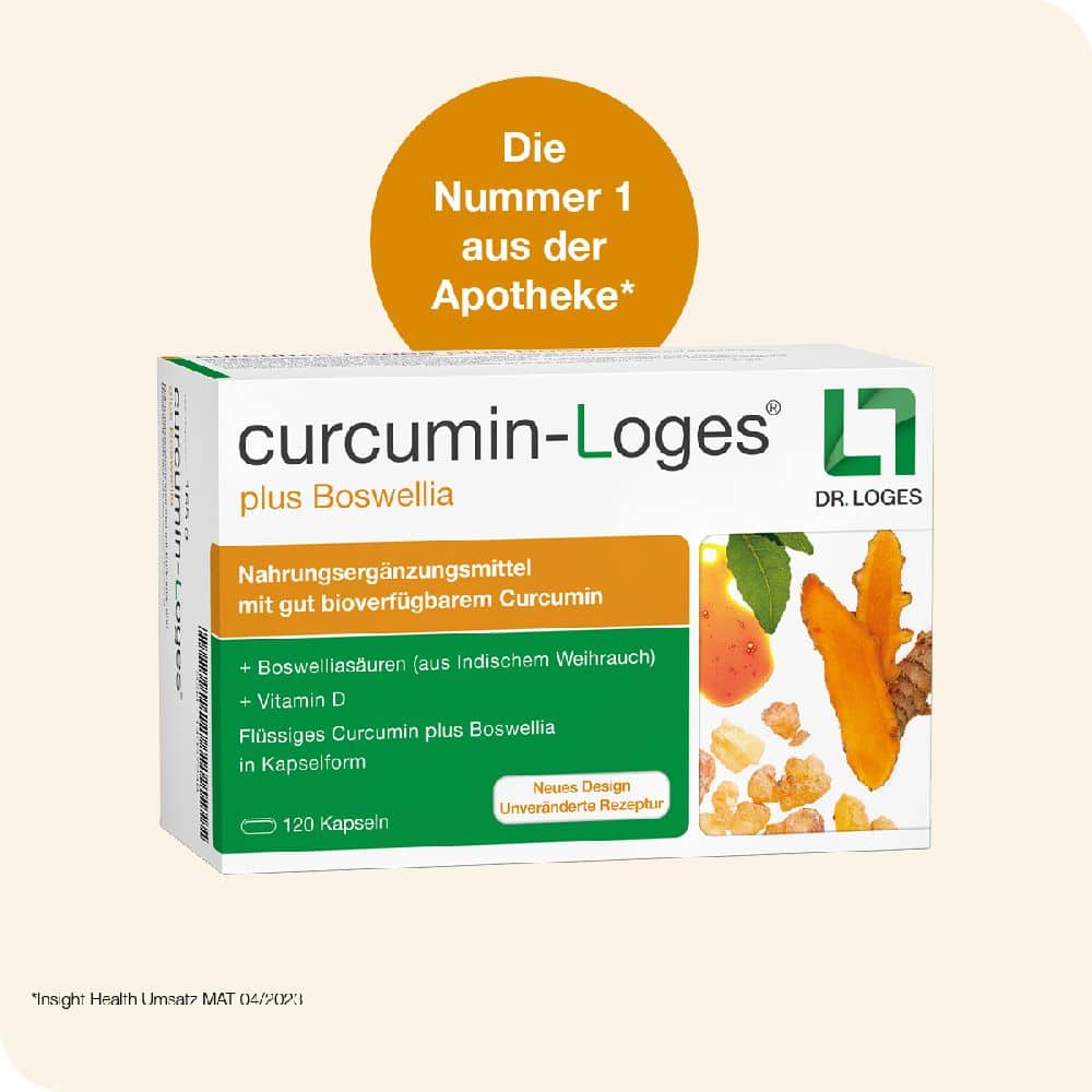 curcumin-Loges plus Boswellia 120 St Kapseln