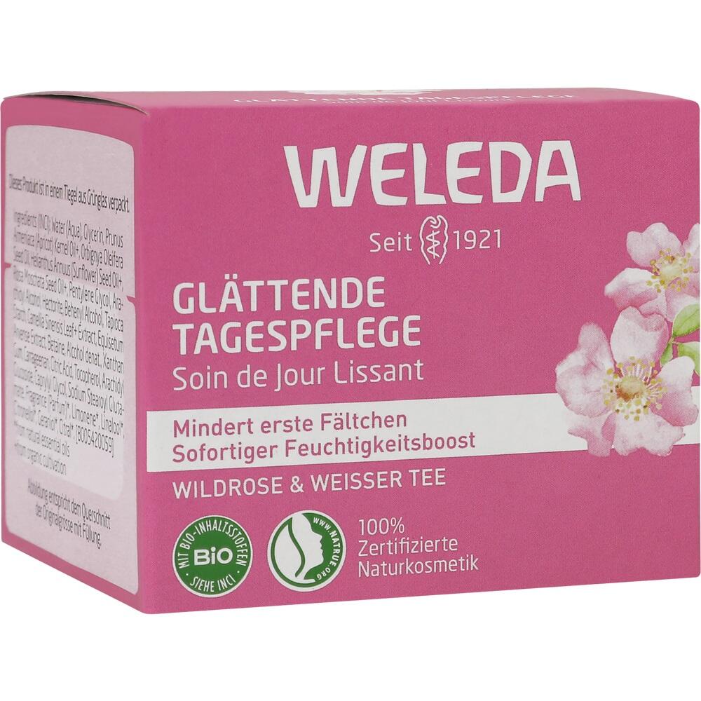 WELEDA Glättende Tagespflege Wildrose & Weisser Tee 40 ml Creme