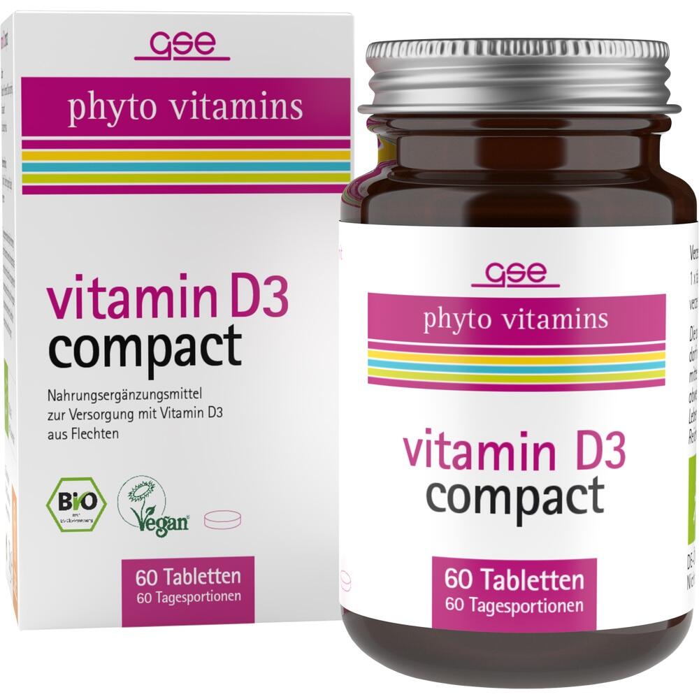 vitamin D3 compact bio 60 St Tabletten