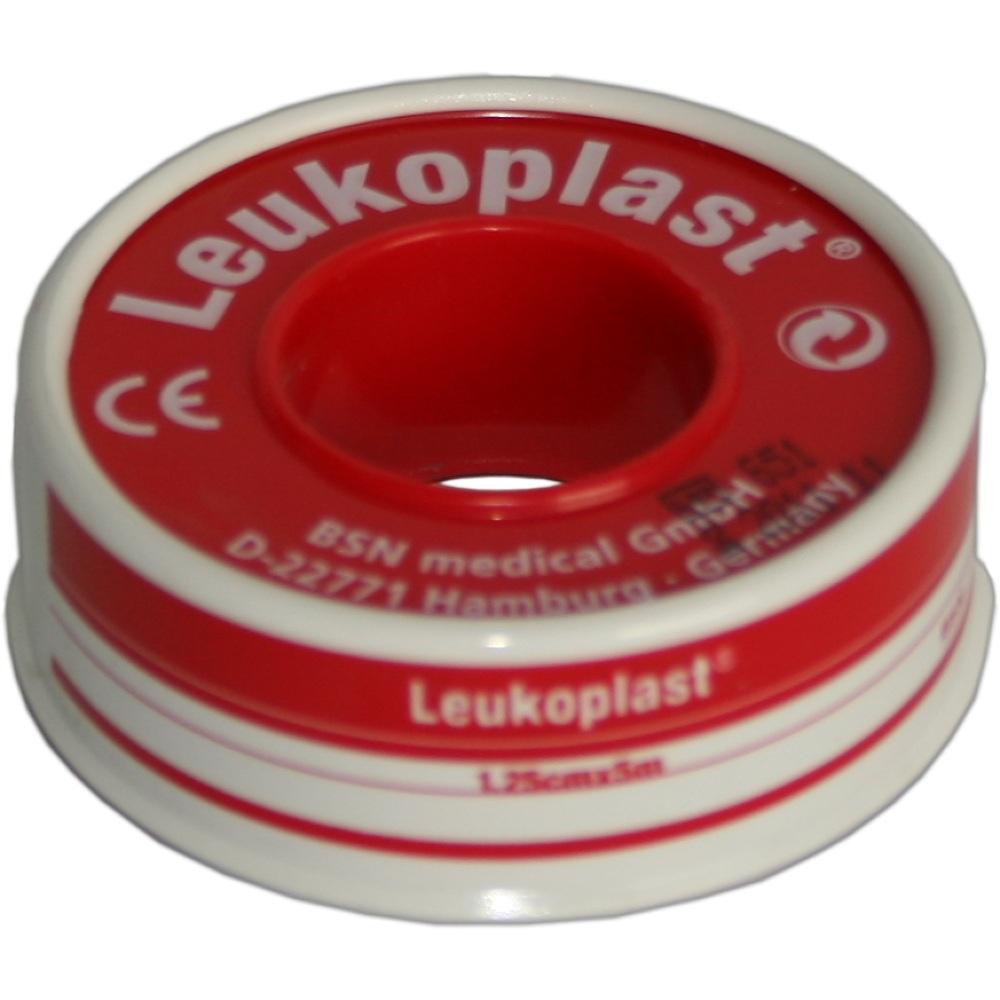 LEUKOPLAST 1,25 cmx5 m 1 St Pflaster