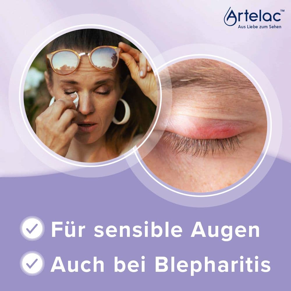 Artelac AUGEN PFLEGER 20 St Tücher