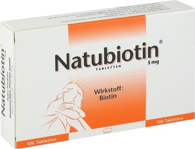 NATUBIOTIN Tabletten 100 St Tabletten