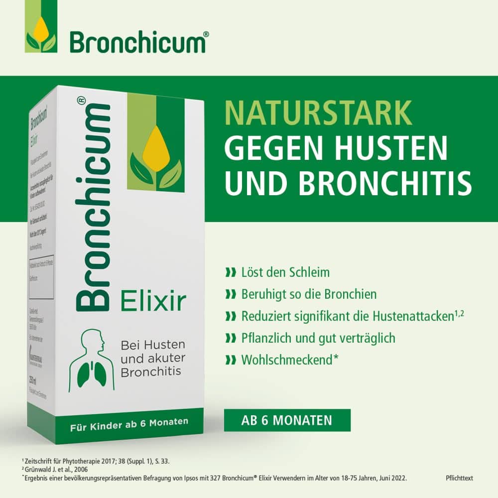 Bronchicum Elixir 250 ml Flüssigkeit zum Einnehmen