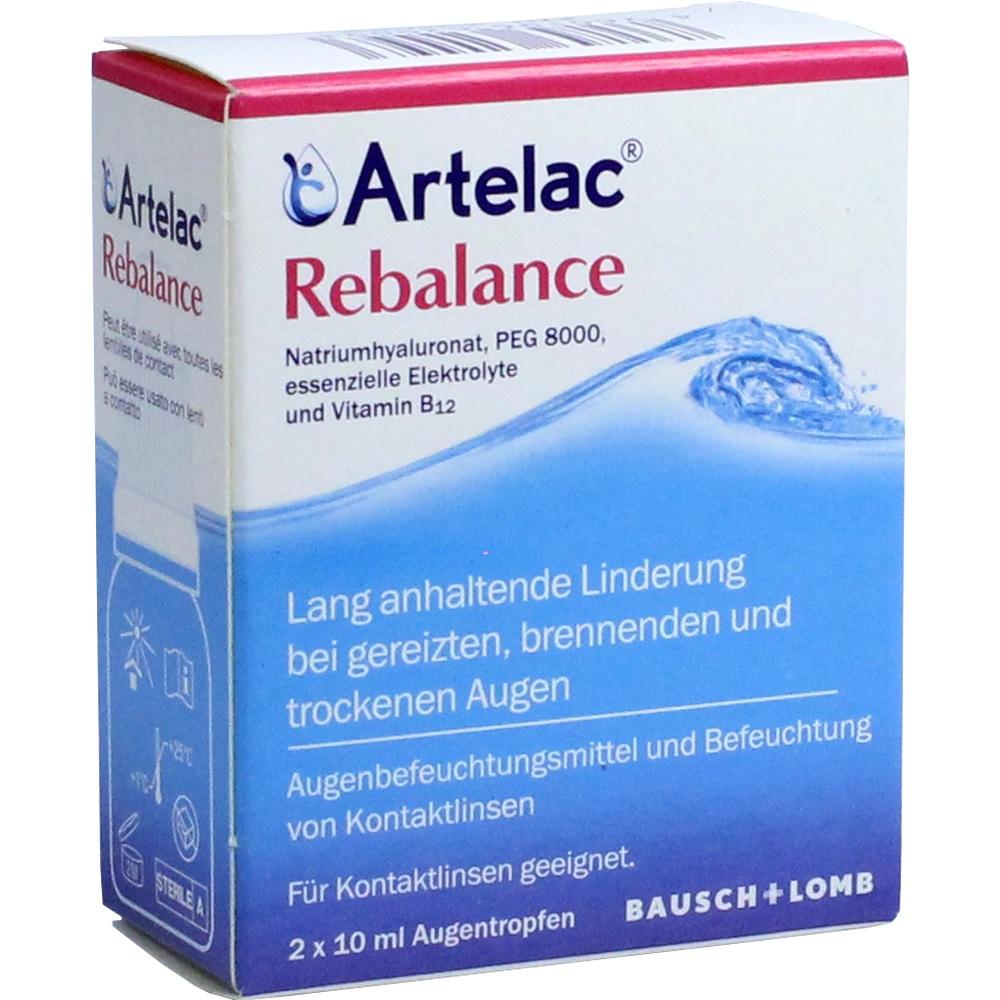 ARTELAC Rebalance Augentropfen 2X10 ml Augentropfen
