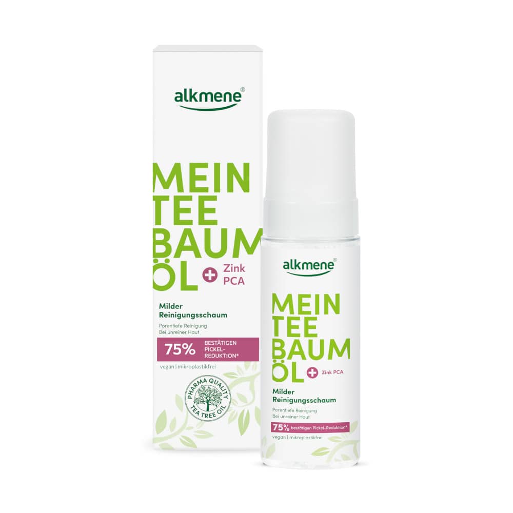 alkmene MEIN TEEBAUMÖL Milder Reinigungsschaum 150 ml Schaum