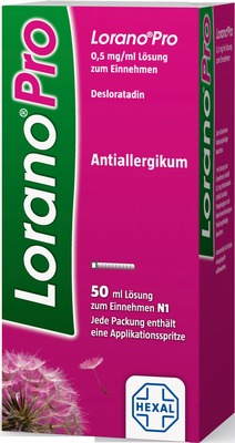 Lorano Pro 0,5 mg/ml Lösung 50 ml Lösung zum Einnehmen