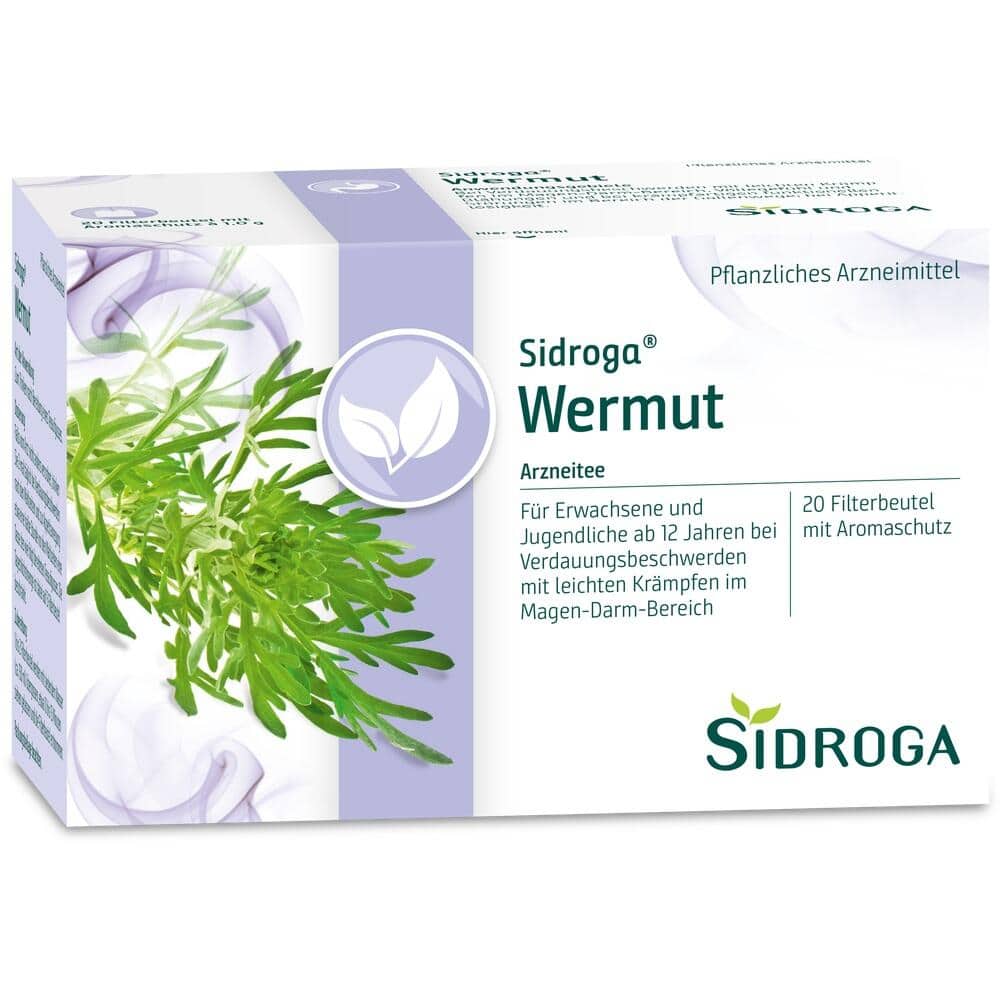 SIDROGA Wermut 20X1.0 g Tee