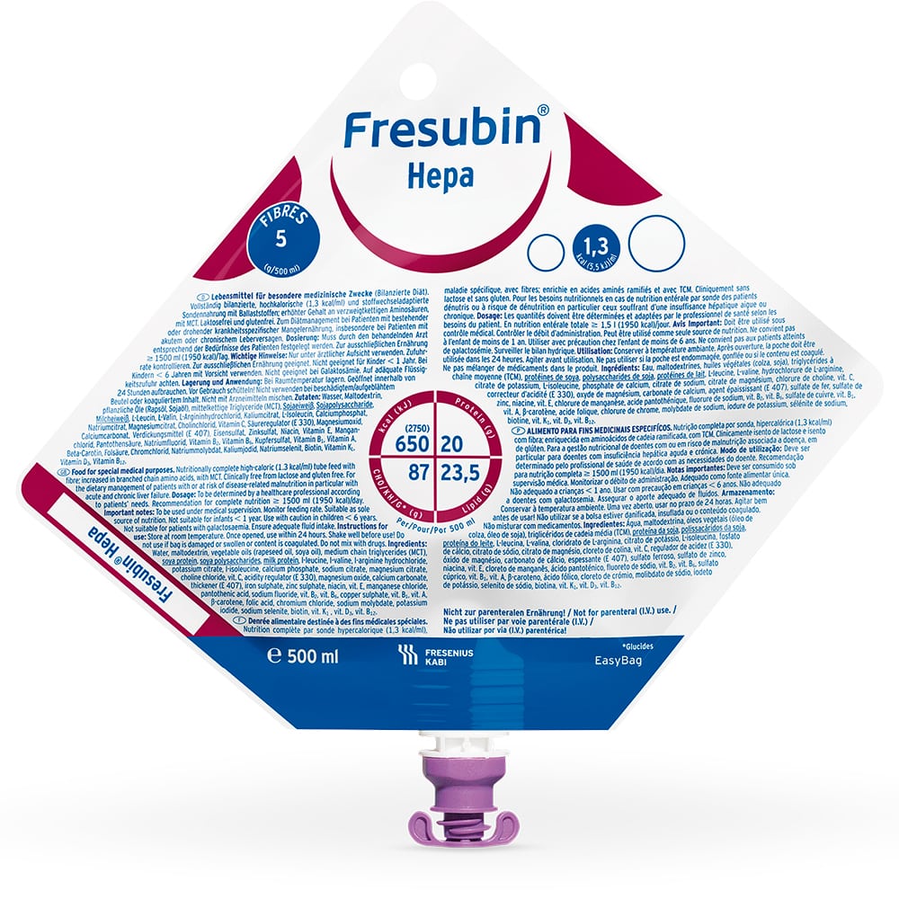 Fresubin HEPA Neutral Easybag 15X500 ml 15X500 ml Lösung