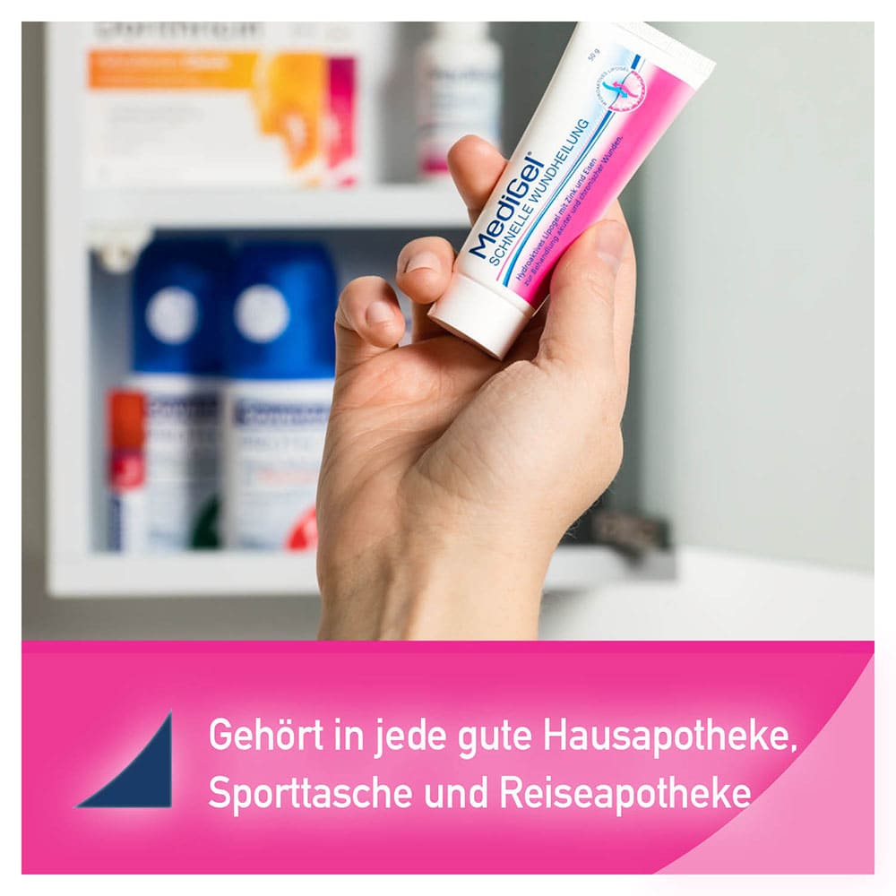 MediGel SCHNELLE WUNDHEILUNG 50 g Gel MediGel SCHNELLE WUNDHEILUNG 50 g Gel