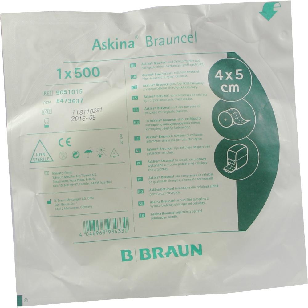 ASKINA Brauncel Zellstofftupfer 500 St Tupfer
