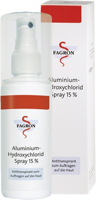 ALUMINIUM HYDROXYCHLORID Spray 15% Fagron 100 ml Spray