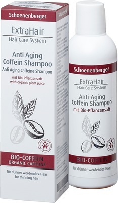 EXTRAHAIR Hair Care Sys.Anti Aging Coff.Sham.Schoe 200 ml Shampoo