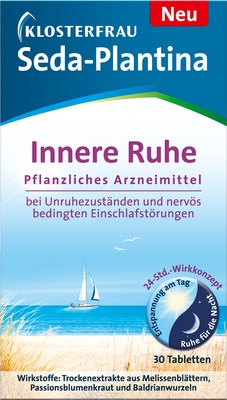 KLOSTERFRAU Seda-Plantina Innere Ruhe 30 St Überzogene Tabletten