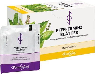PFEFFERMINZBLÄTTER BOMBASTUS 20X1.5 g Filterbeutel