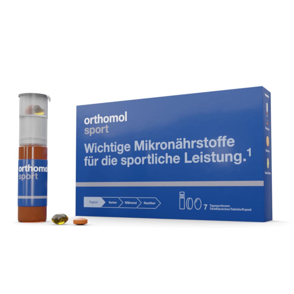 orthomol sport 7 St Trinkampullen