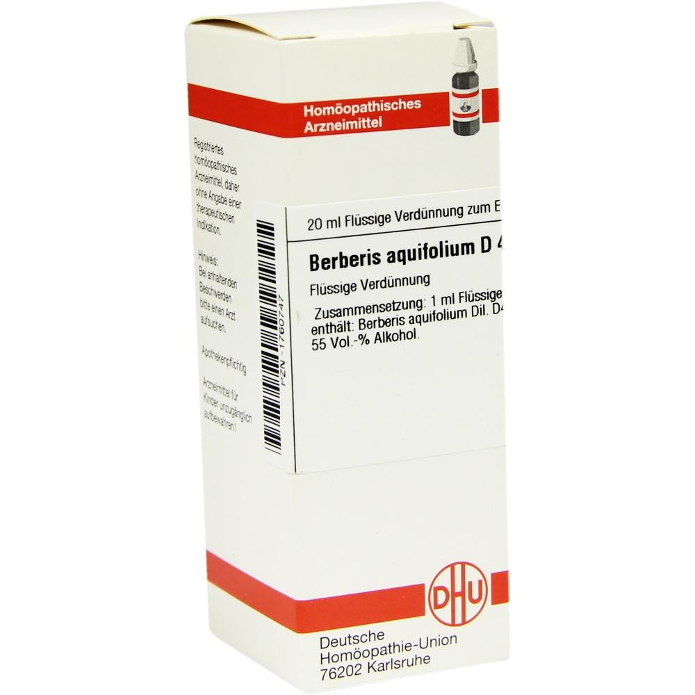BERBERIS AQUIFOLIUM D 4 Dilution 20 ml Dilution