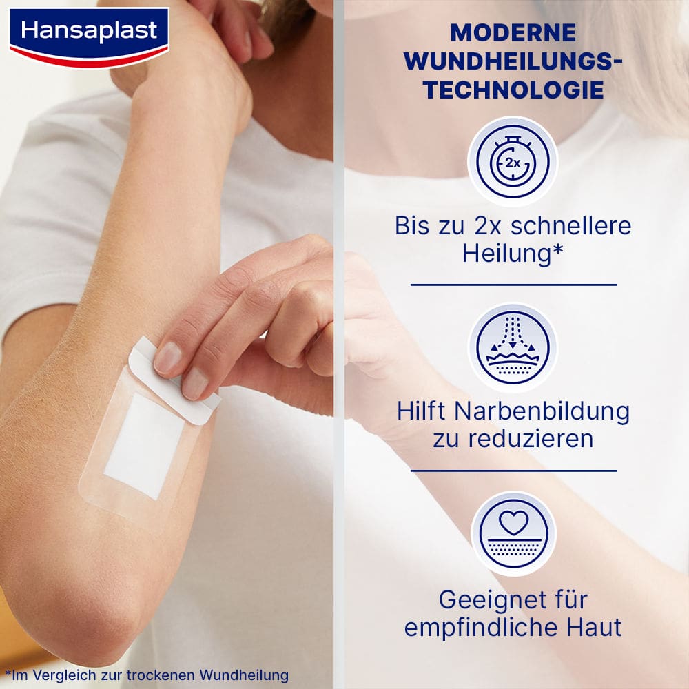 Hansaplast AQUA PROTECT SCHNELLE HEILUNG 8 St Pflaster