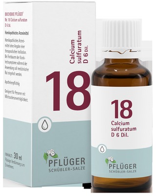 Schüßler-Salz Nr. 18 Calcium sulfuratum D6 30 ml Tropfen