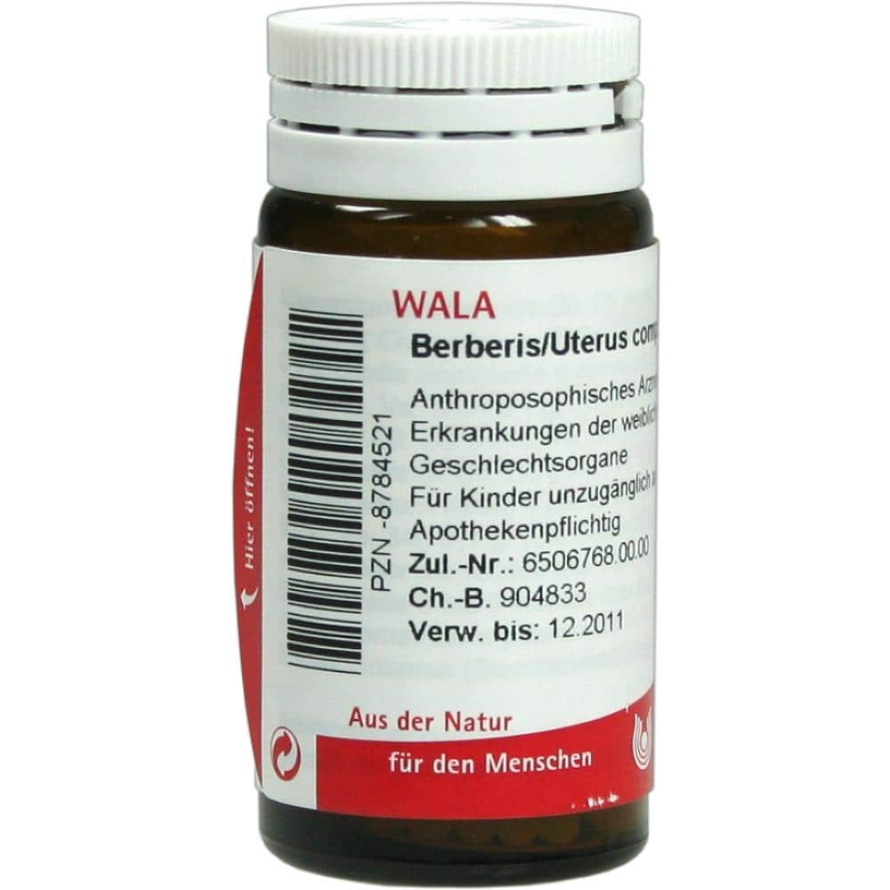 WALA Berberis/Uterus comp. Globuli 20 g Globuli