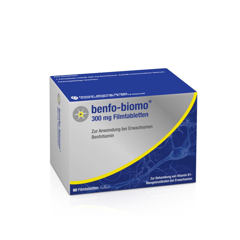 benfo-biomo 300 mg 90 St Filmtabletten