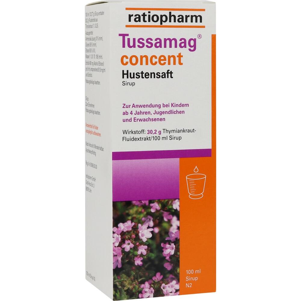 ratiopharm Tussamag concent Hustensaft 100 ml Sirup