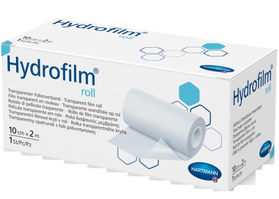 Hydrofilm roll transparenter Folienverband 10cm x 2m 1 St Verband