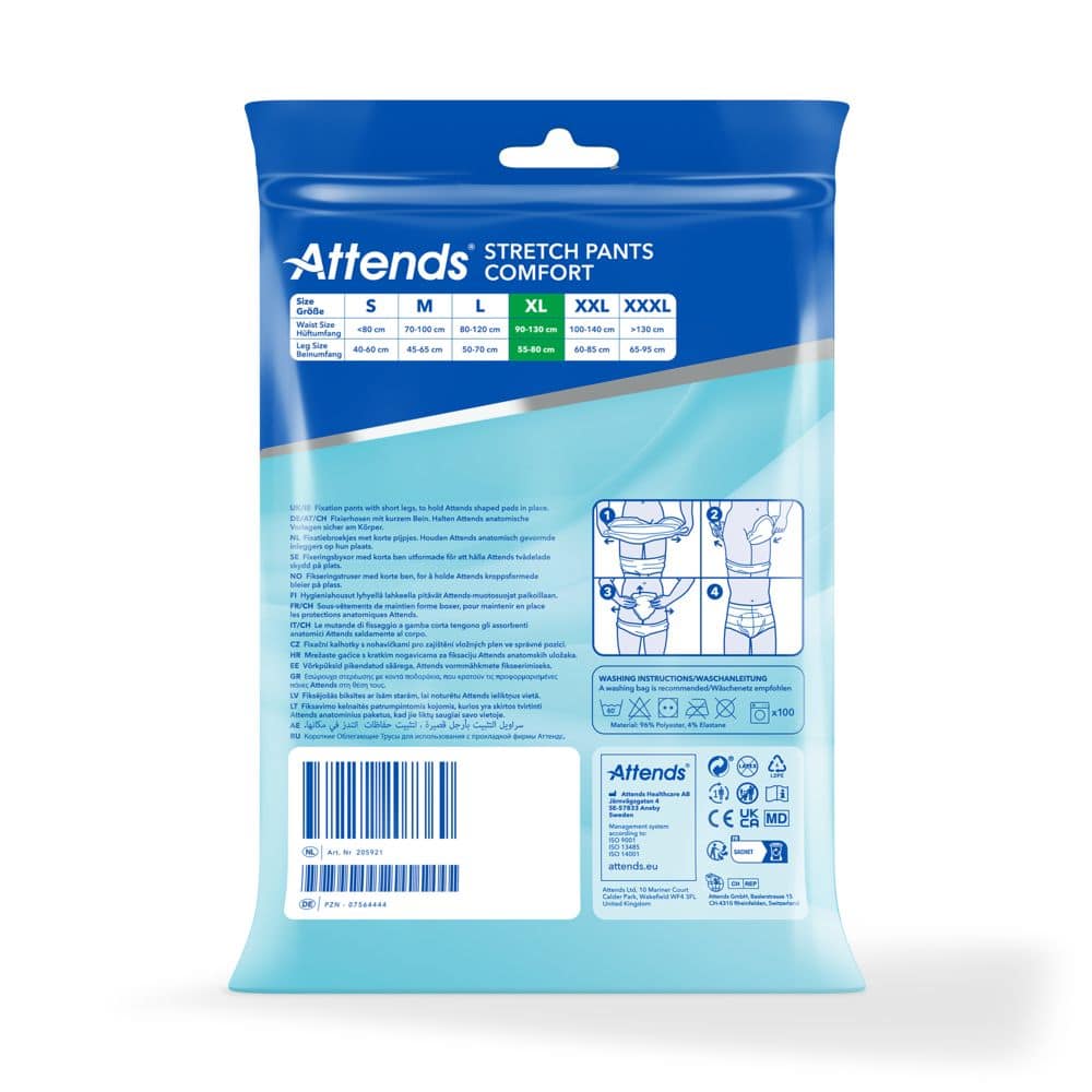 ATTENDS Stretch Pants Comfort XL 3 St