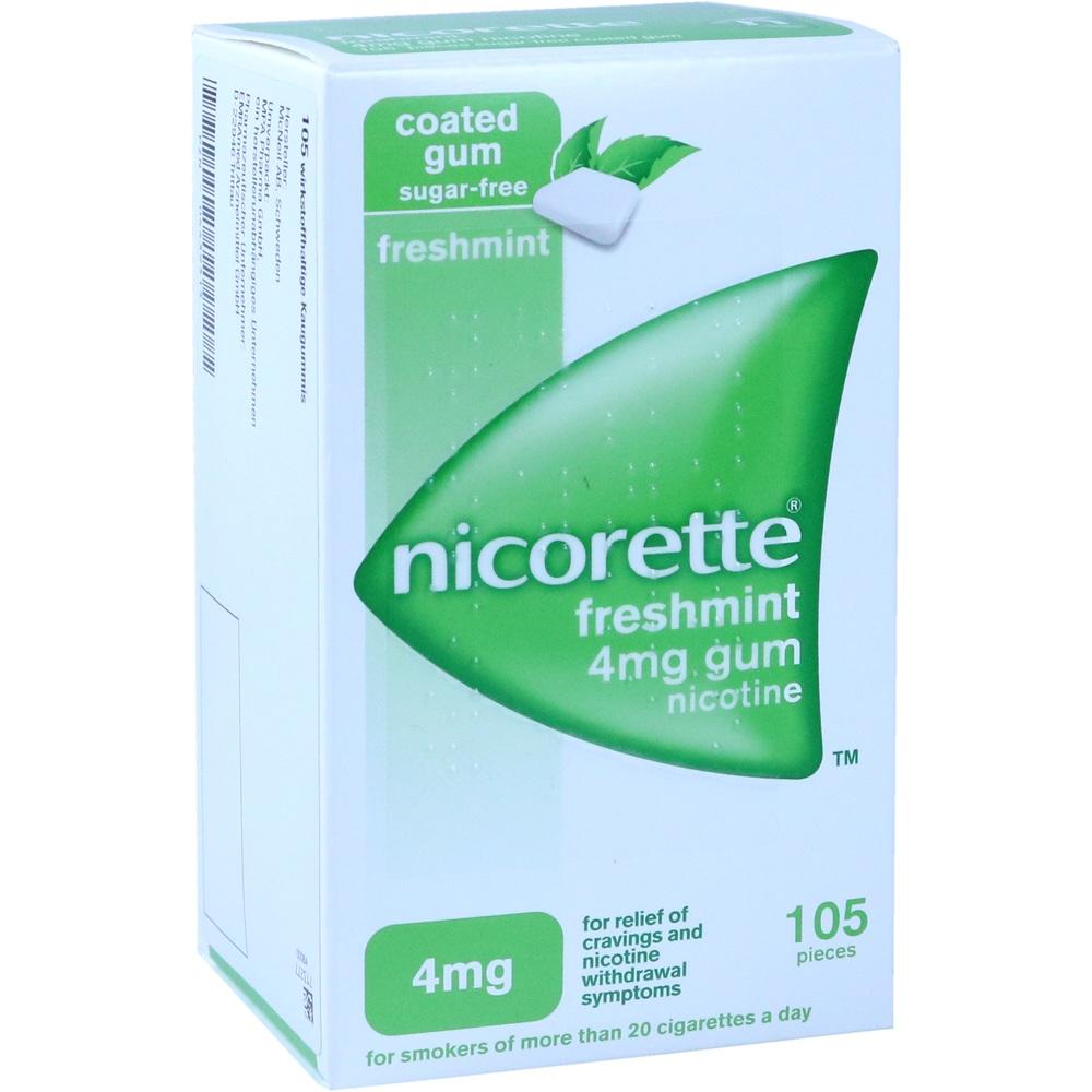 nicorette 4mg freshmint 105 St Kaugummi