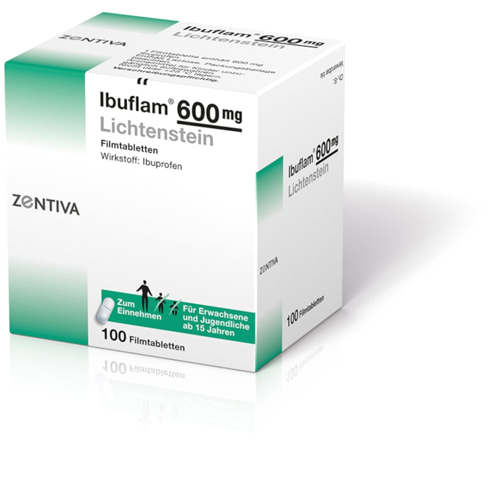 Ibuflam 600mg Lichtenstein 100 St Filmtabletten