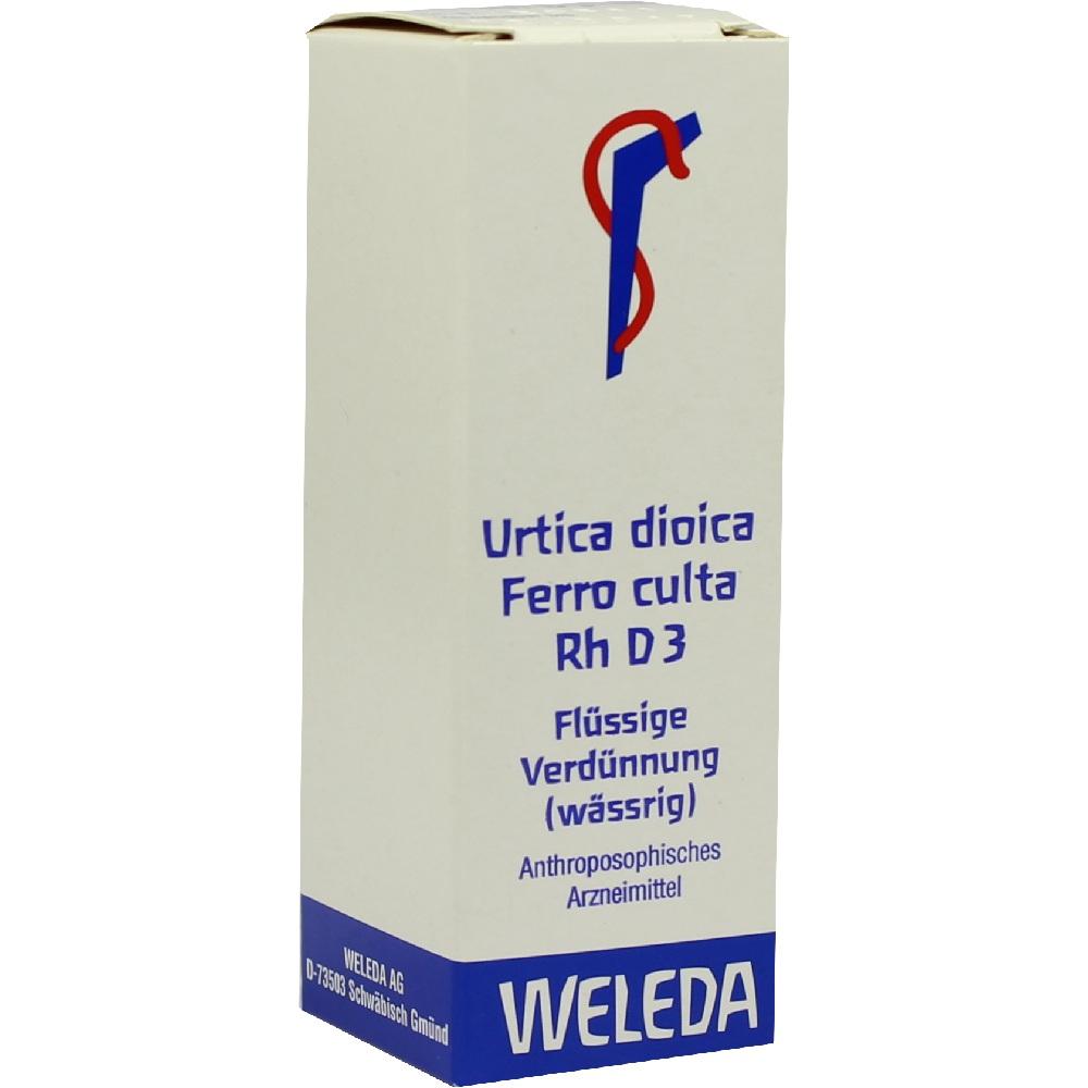 WELEDA URTICA DIOICA FERRO culta Rh D3 Dilution 20 ml Dilution