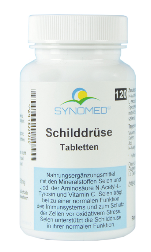 SYNOMED Schilddrüse Tabletten 120 St Tabletten