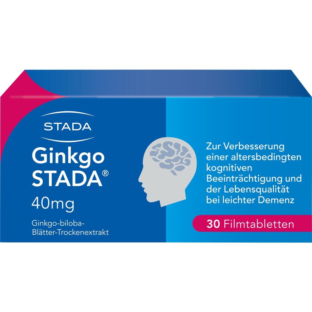 Ginkgo STADA 40mg 30 St Filmtabletten