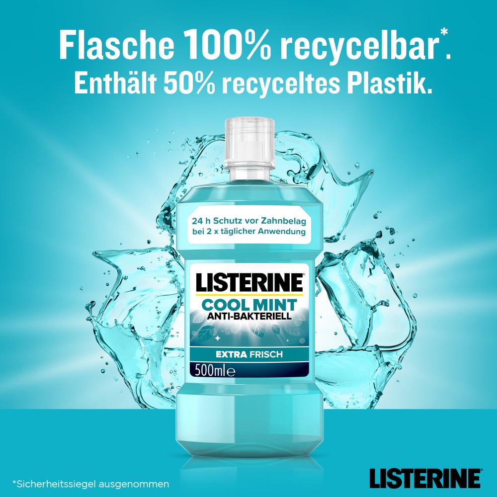 LISTERINE Cool Mint  500 ml Lösung