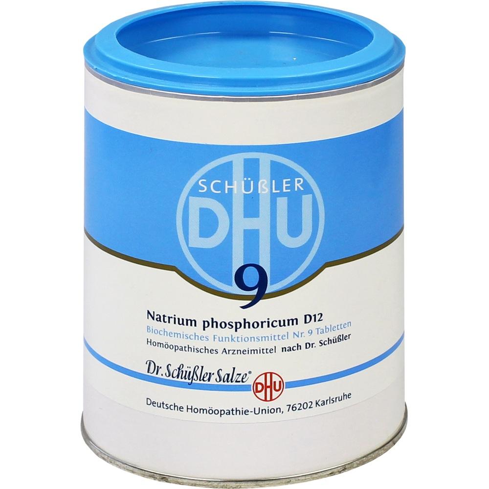 DHU Schüssler-Salz Nr. 9 Natrium phosphoricum D 12 Tabletten 1000 St Tabletten