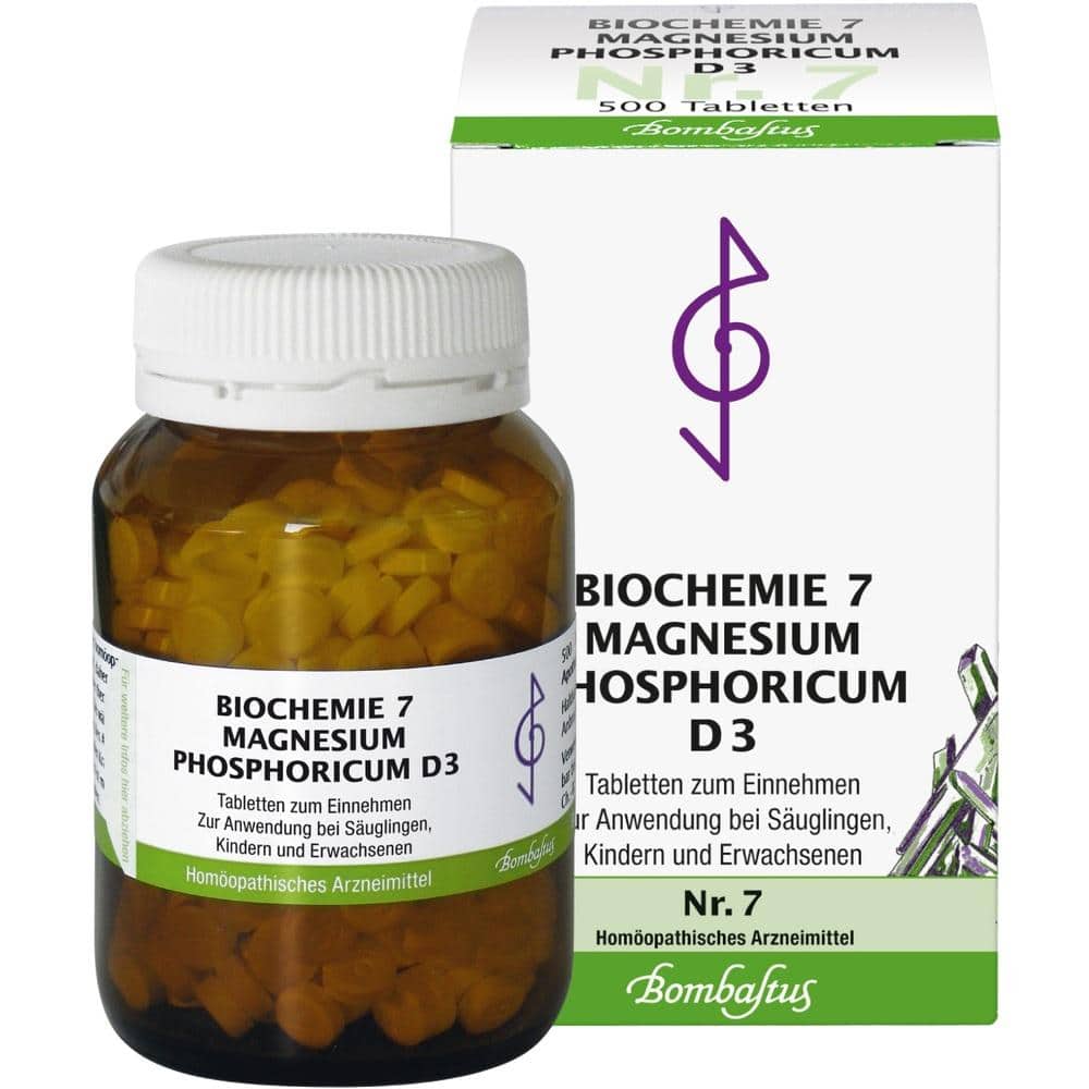 BIOCHEMIE 7 Magnesium phosphoricum D 3 Tabletten 500 St Tabletten