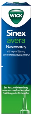 Wick Sinex avera 0,5mg/ml 15 ml Nasendosierspray