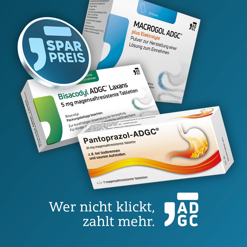 Pantoprazol-ADGC 20mg 14 St Tabletten magensaftresistent