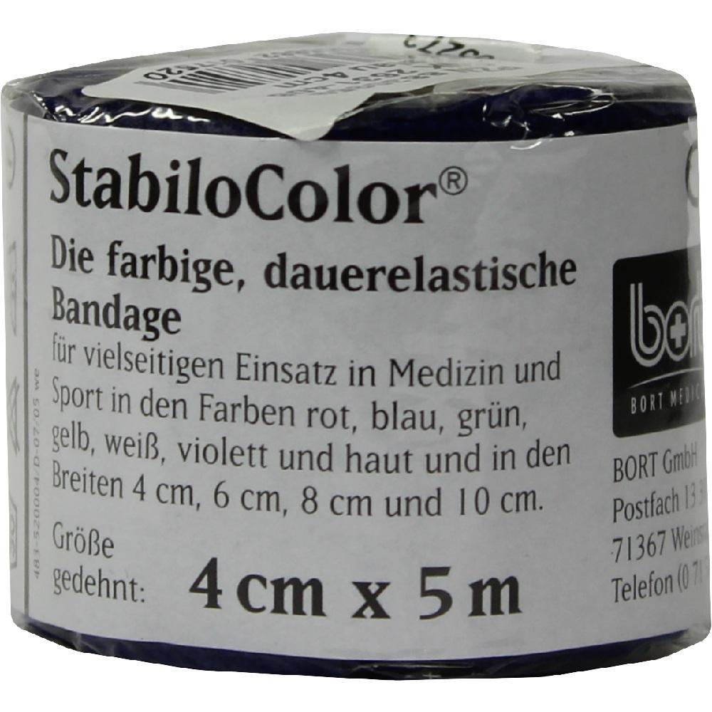 BORT StabiloColor Binde 4cm blau 1 St Binden