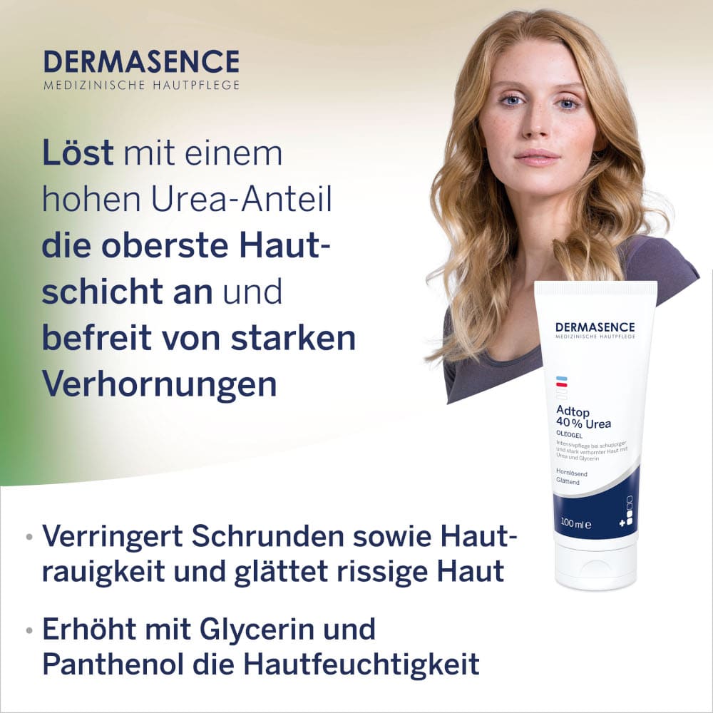 DERMASENCE Adtop 40% Urea OLEOGEL 100 ml Gel