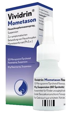 Vividrin Mometason Heuschnupfennasenspray bei starken allergischen Beschwerden 10 g Nasenspray