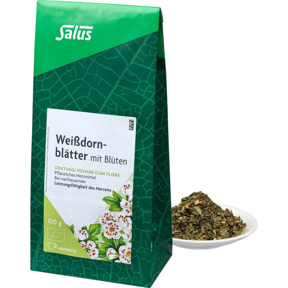 Salus Weissdornblätter mit Blüten Arzneitee Bio  100 g Tee