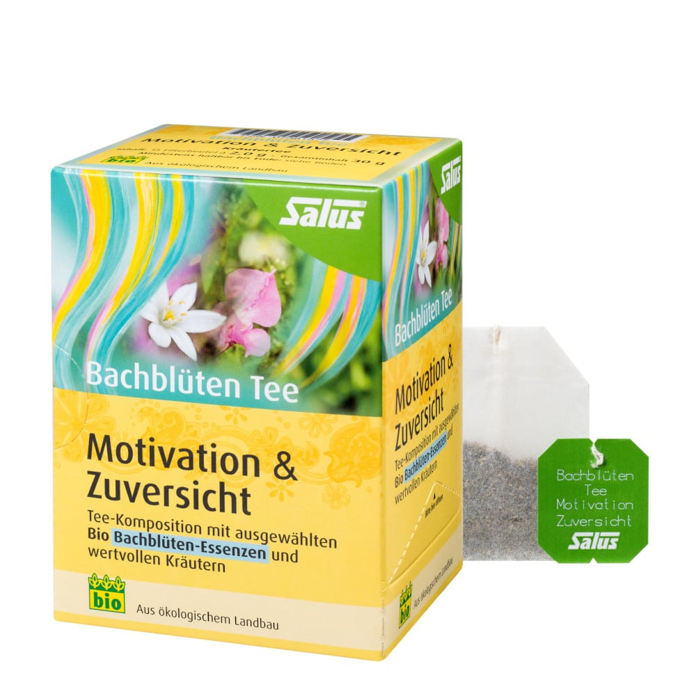 Salus Bachblüten Tee Motivation &amp; Zuversicht 15 St Filterbeutel