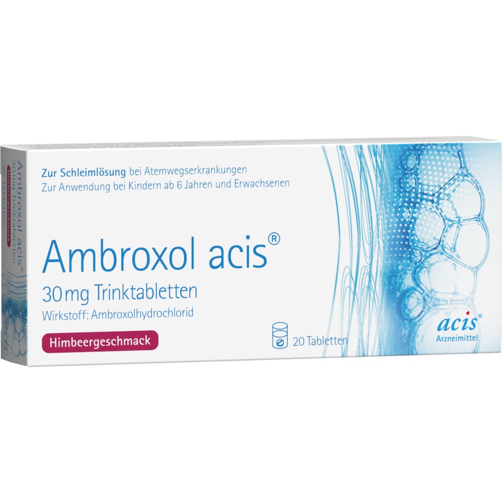 Ambroxol acis 30mg 20 St Tablette zur Herstellung einer Lösung zum Einnehmen