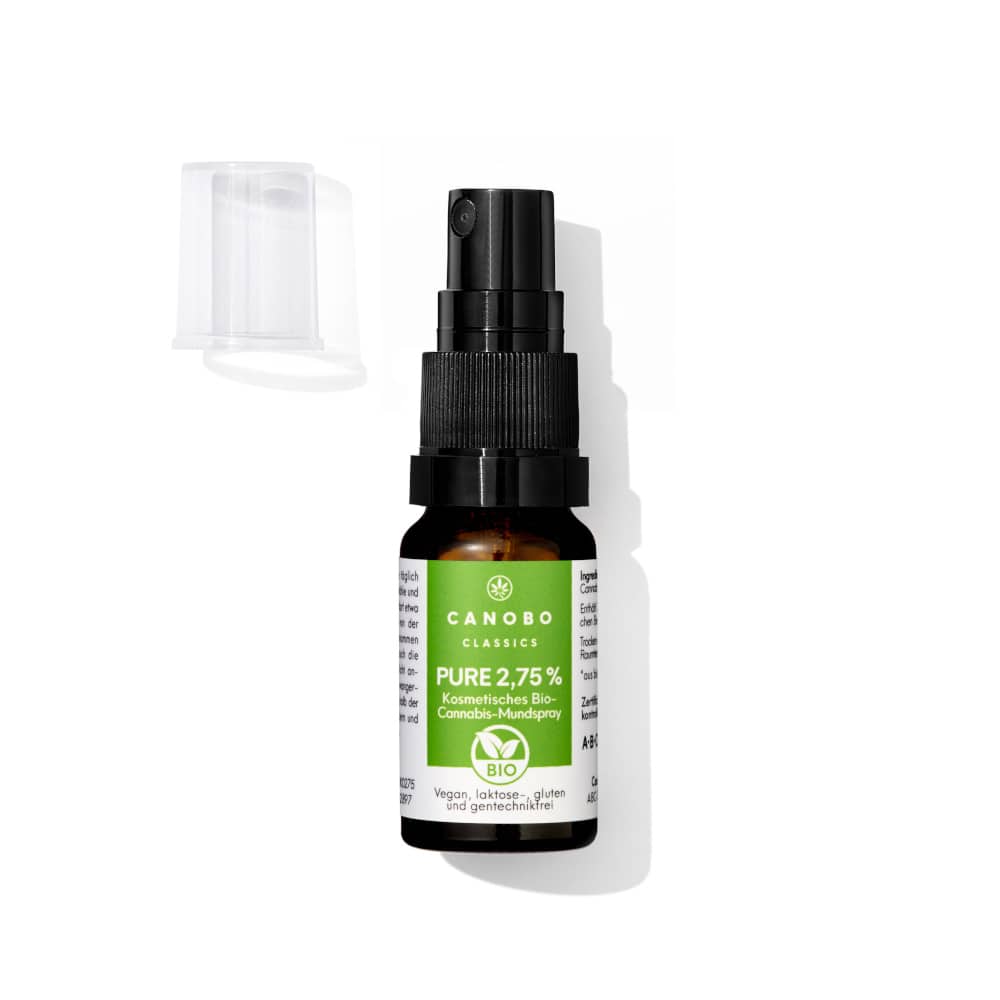 CANOBO PURE 2,75% Bio-Hanfsamenöl Mundspray 10 ml Spray