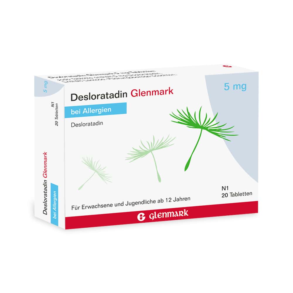 Desloratadin Glenmark 20 St Tabletten