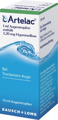 Artelac Augentropfen, Tränenersatzmittel 10 ml Augentropfen