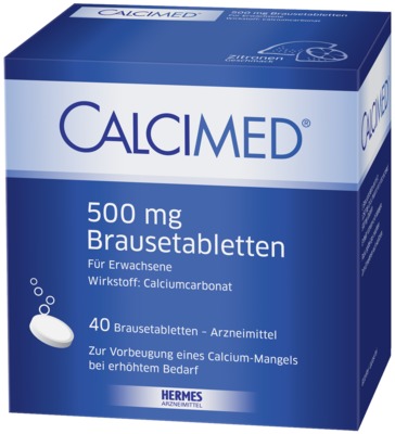 Calcimed 500mg 40 St Brausetabletten